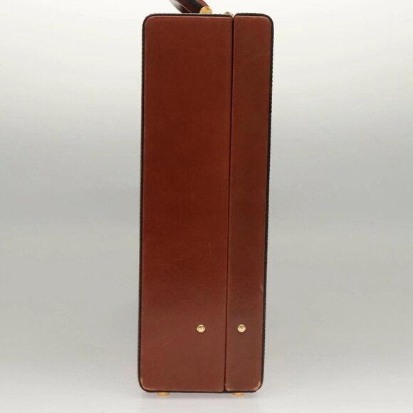 LOEWE Trunk Leather Brown Auth - Picture 4 of 16